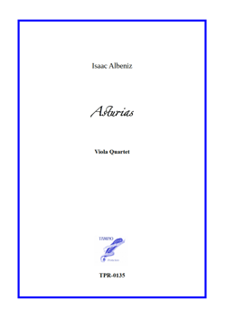 Asturias from Spanish Suite for Viola Quartet (Albeniz) Asturias from Spanish Suite for Viola Quartet (Albeniz)