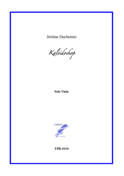 Kaleidoskop for Viola Solo (Duchemin)