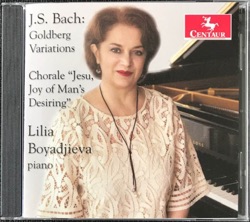 Bach: Goldberg Variations, Chorale "Jesu, Joy of Man's Desiring" (Lilia Boyadjieva) Bach: Goldberg Variations, Chorale "Jesu, Joy of Man's Desiring" (Lilia Boyadjieva)