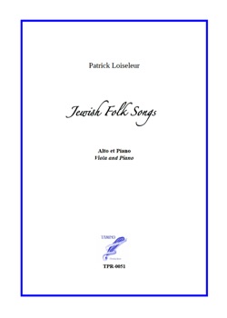 Jewish Folk Songs for Viola and Piano (Loiseleur) Jewish Folk Songs for Viola and Piano (Loiseleur)