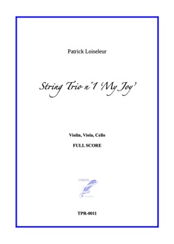 String Trio n°1 "Tango for Sophie" (Loiseleur) String Trio n°1 "Tango for Sophie" (Loiseleur)