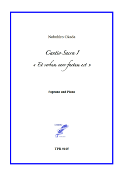 Cantio Sacra I for Soprano and Piano (Okada)